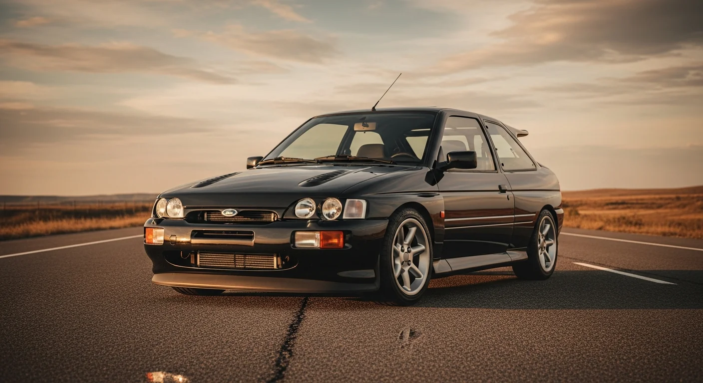 Ford Escort RS Cosworth 2028: Reborn. Reignited. Relentless.